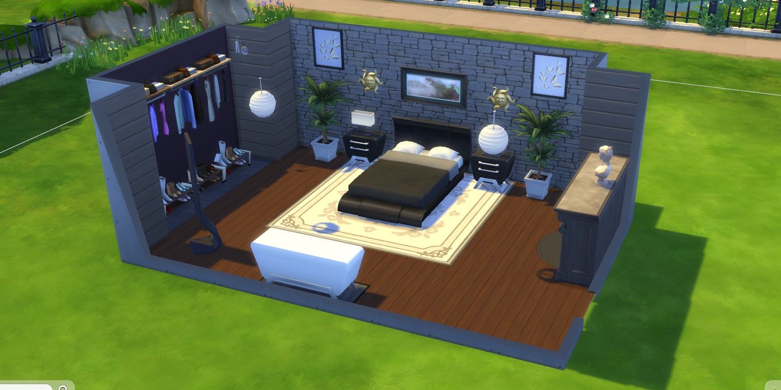 Sims 4 Bedroom Cosy Room