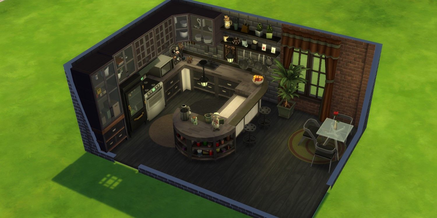 Sims 4 Vault Kitchen Room