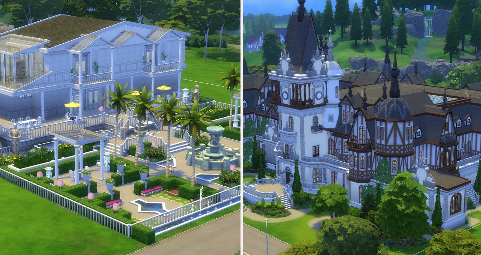 The Sims 4: 18 Most Expensive Mansions In The Gallery, image size:1600x850