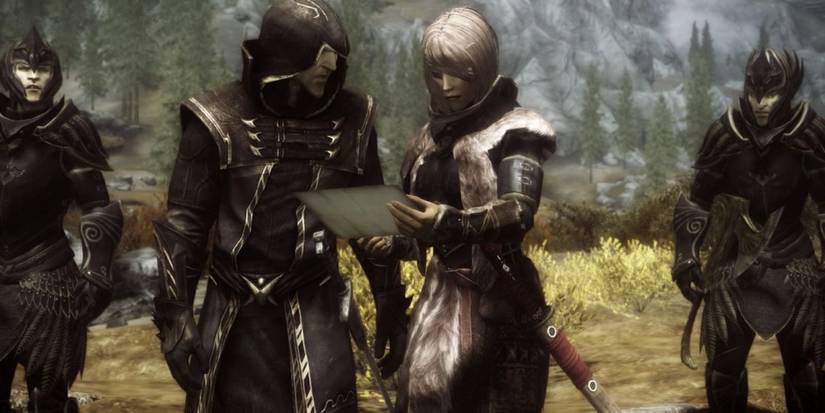 Skyrim Aldmeri Dominion Members Modded