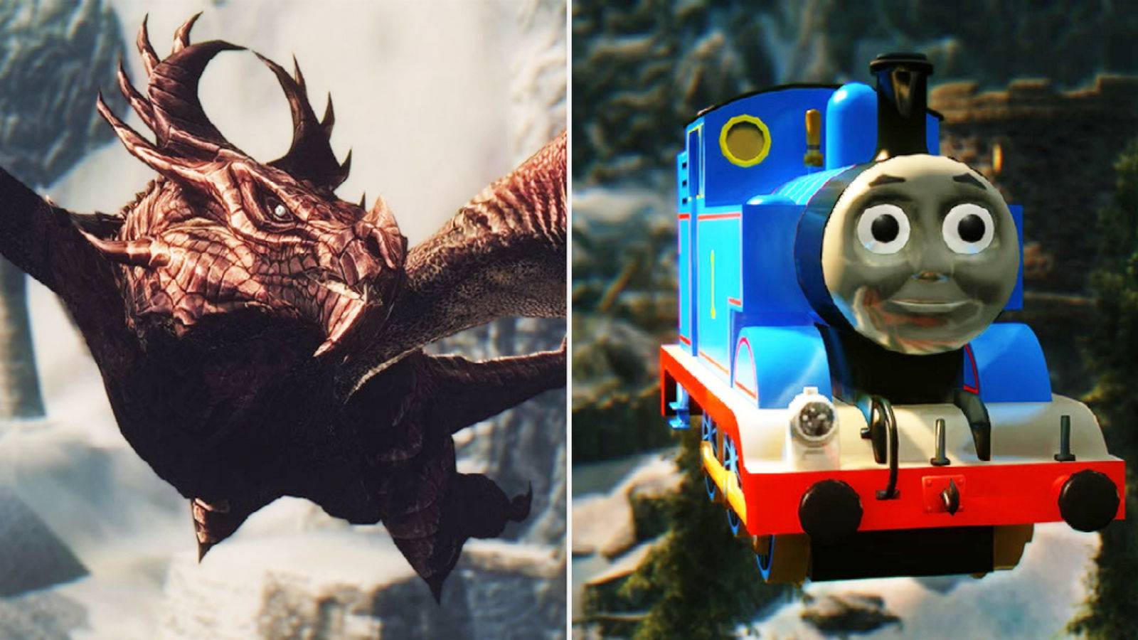 Skyrim Dragon Mods