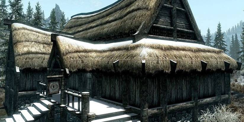 Skyrim Moorside Inn Outside View