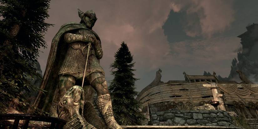 Skyrim Talos Statue