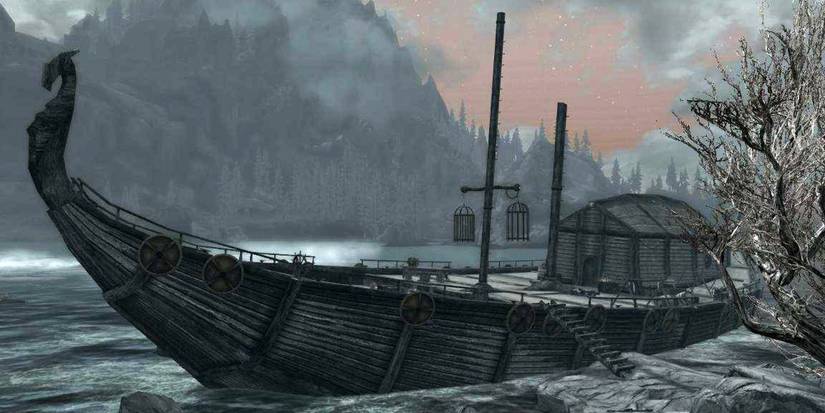 Skyrim The Wreck Of The Icerunner