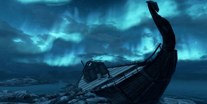 Skyrim Wreck Of The Brinehammer