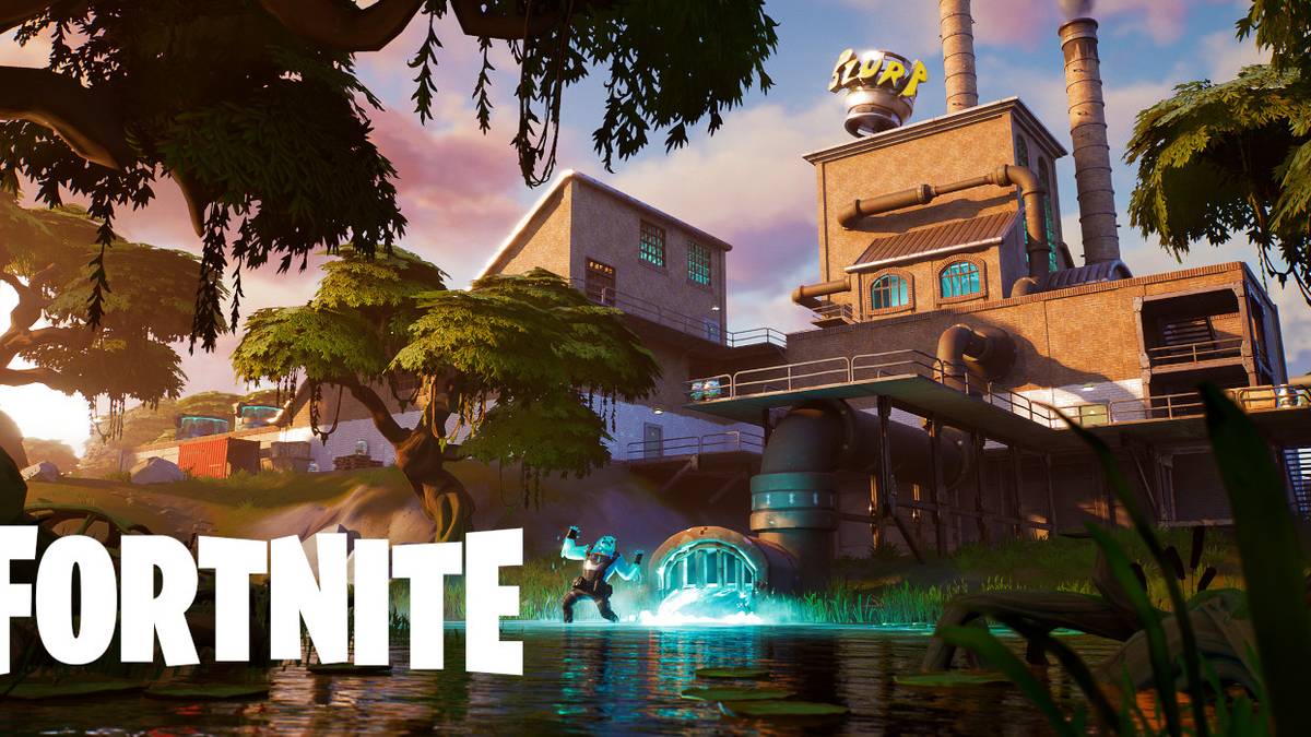 Completing the Slurp into the Atmosphere challenge in Fortnite this week