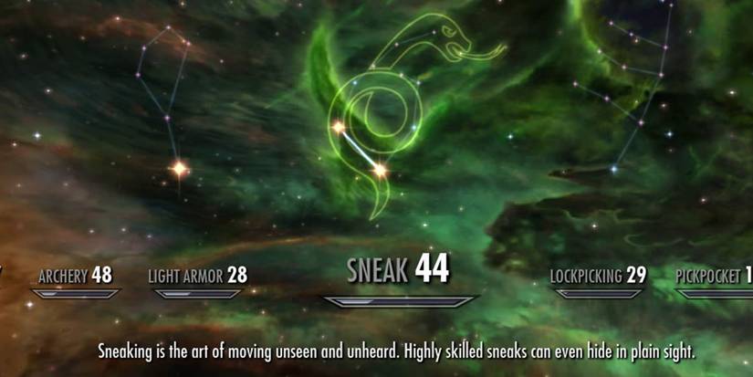 Sneak Symbol - Skyrim Sniper Guide