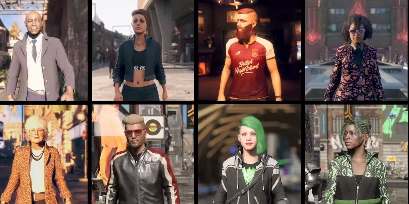 Some of the many recruits in Legion - Watch Dogs Recruitment Tips