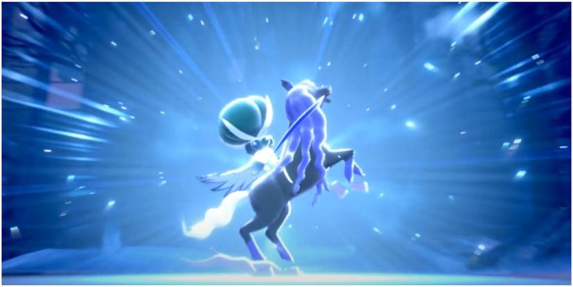 calyrex riding spectrier pokemon crown tundra