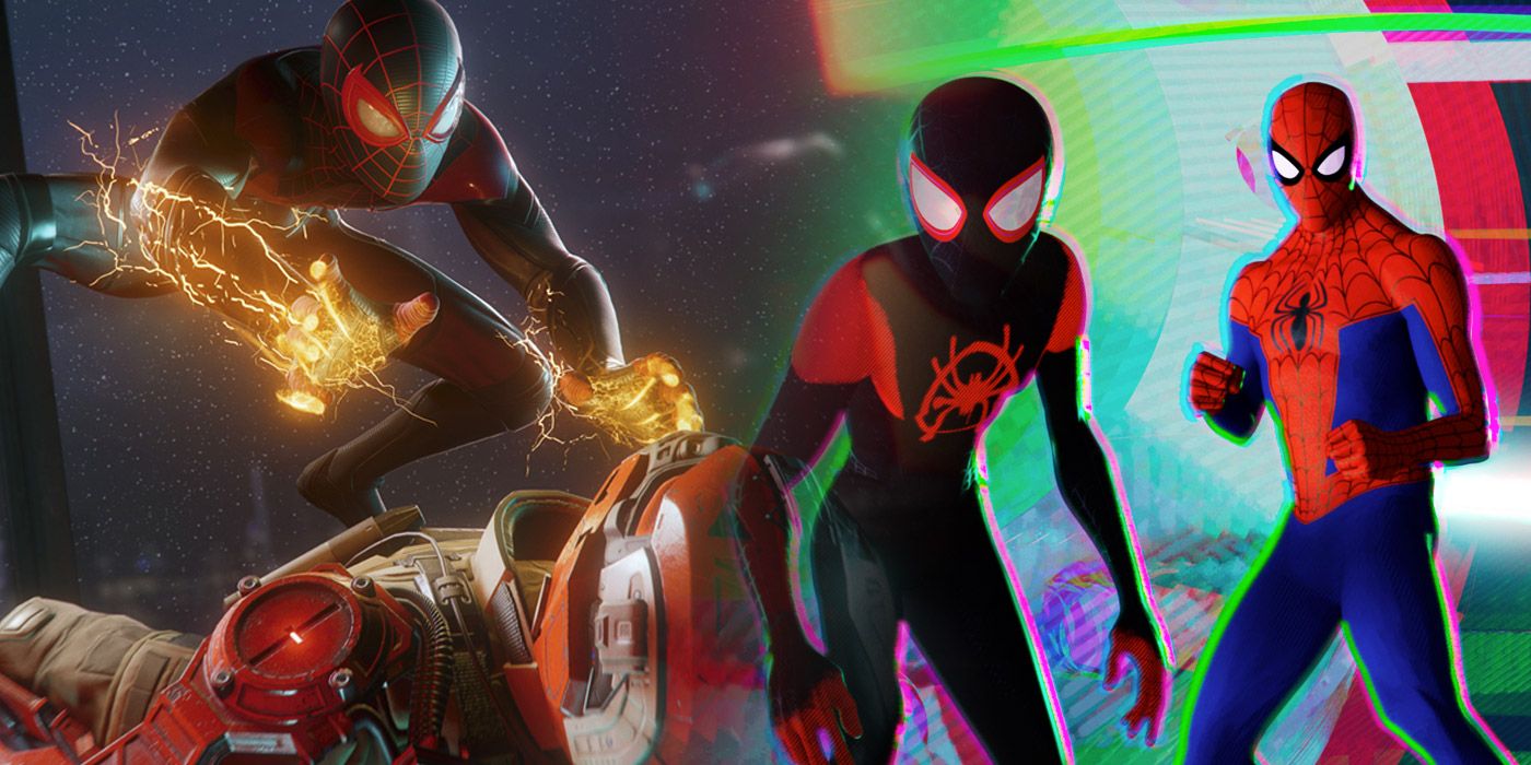 Spider Man Miles Morales Game Into The Spider Verse