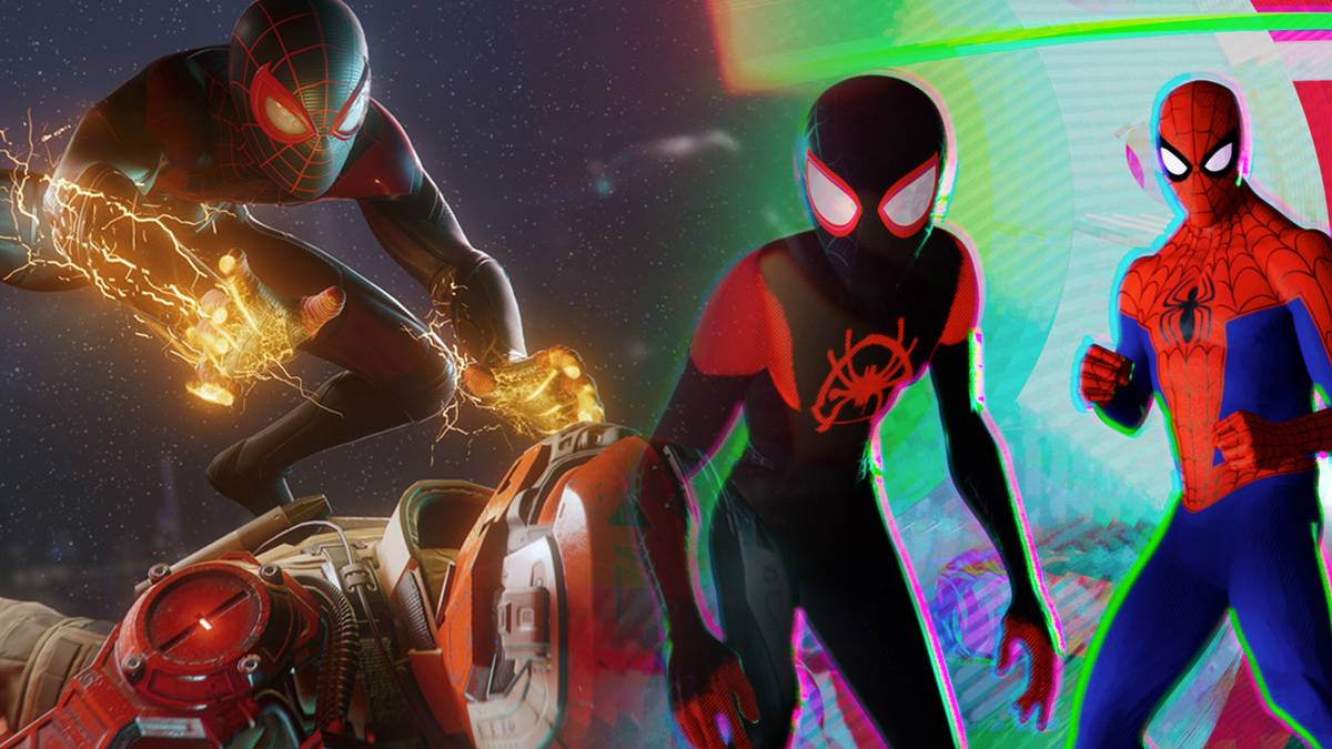 Spider Man Miles Morales Game Into The Spider Verse