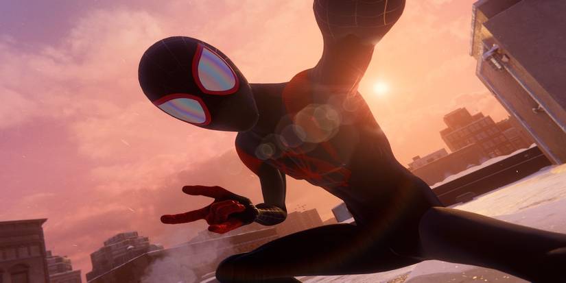 Gameplay screenshot from Spider-Man: Miles Morales