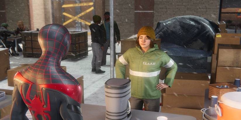 Gameplay screenshot from Spider-Man: Miles Morales