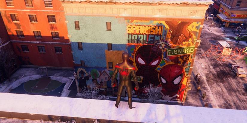 Gameplay screenshot from Spider-Man: Miles Morales