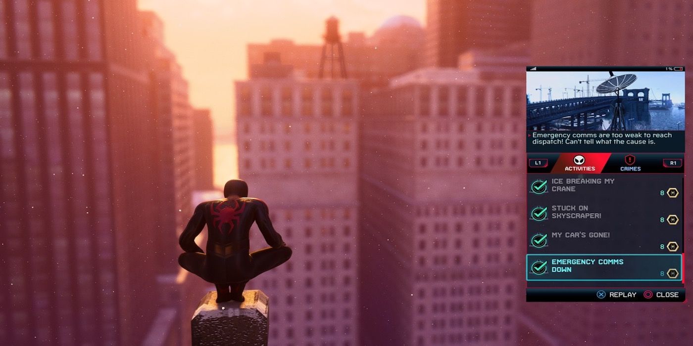 Gameplay screenshot from Spider-Man: Miles Morales