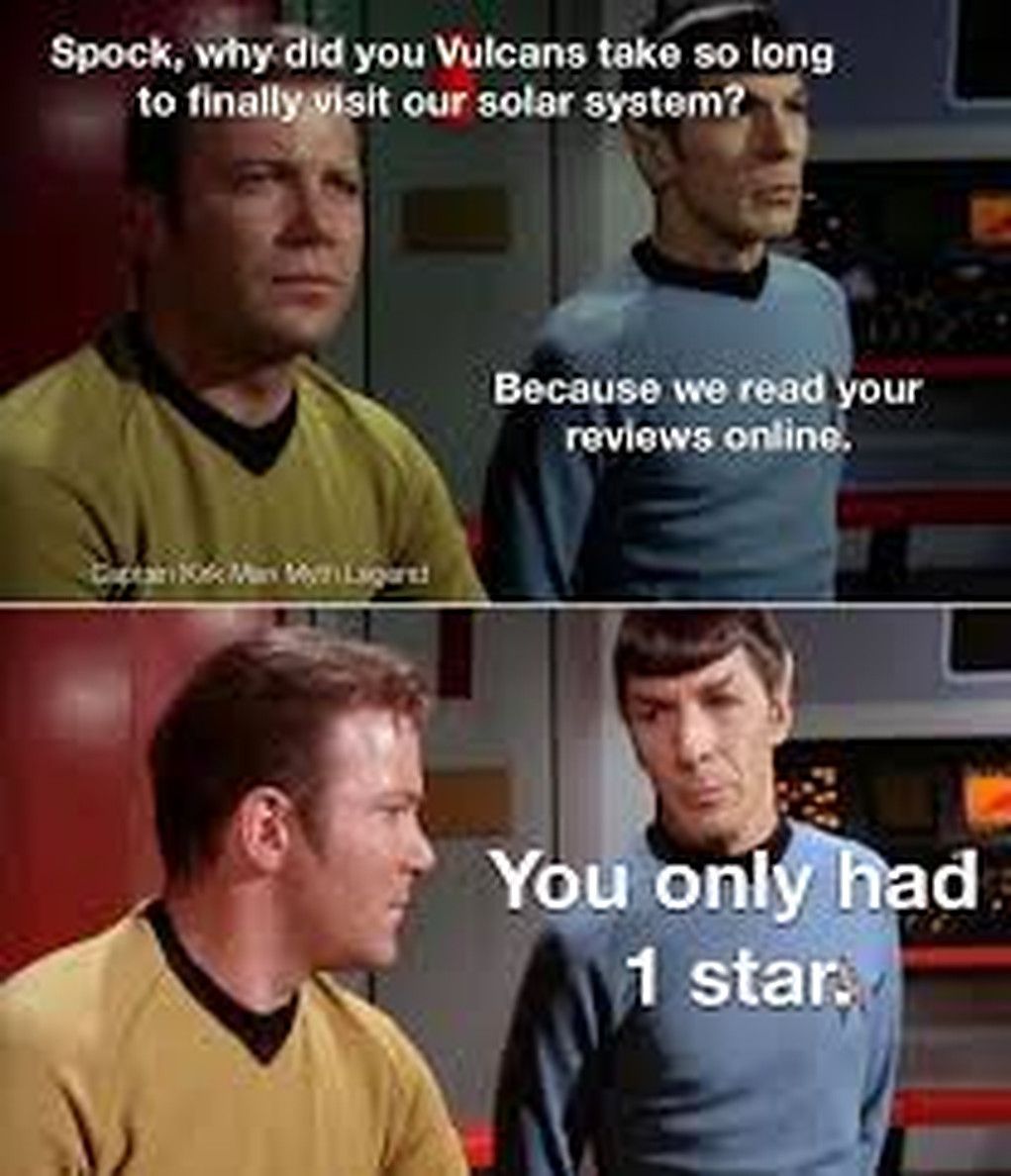 Spock Kirk meme