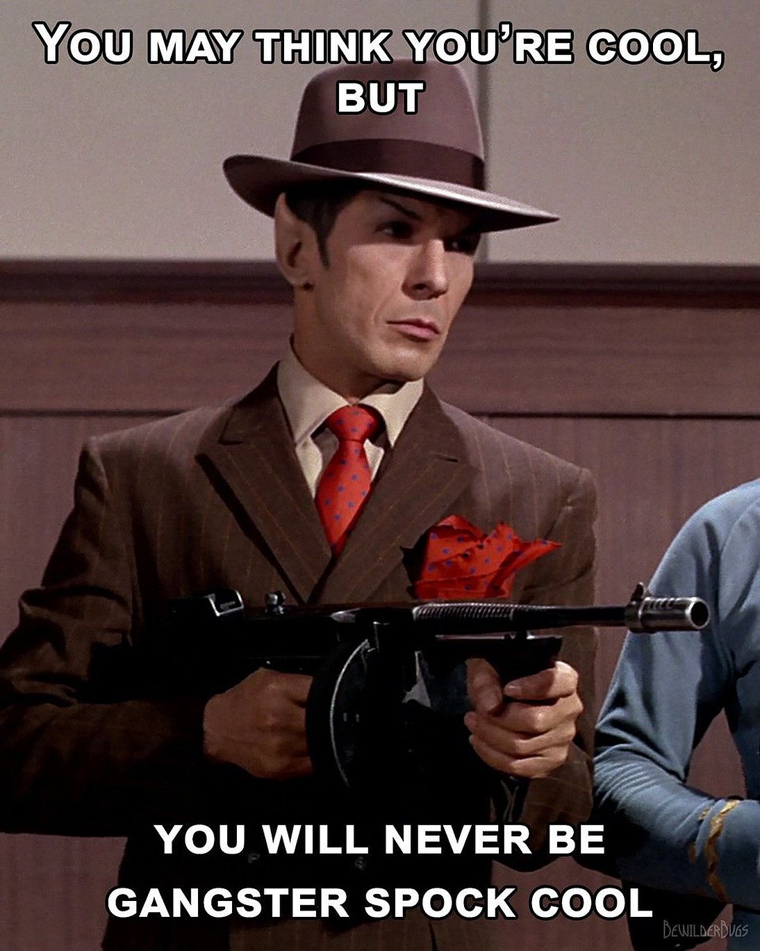 Spock gangster meme