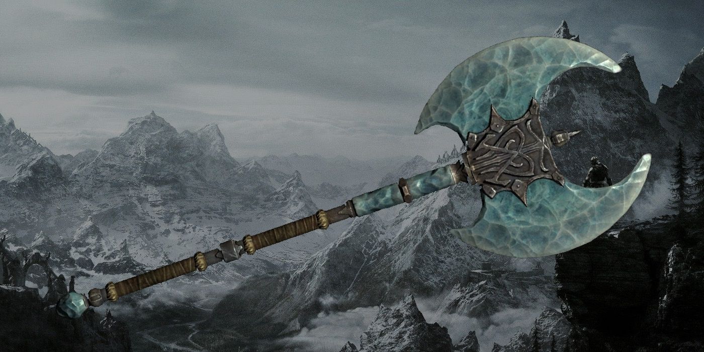 Stalhrim Weapon - Skyrim Best Common Weapons