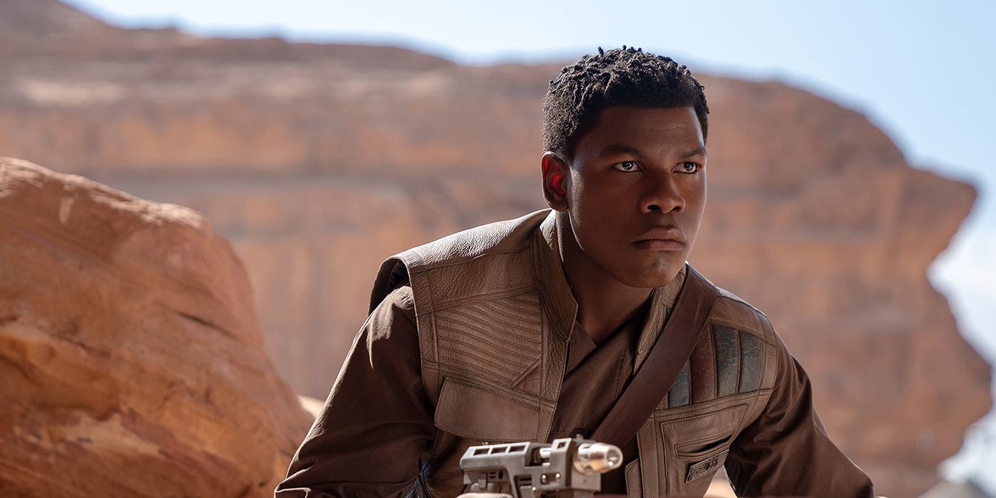 John Boyega Disney Star Wars meeting