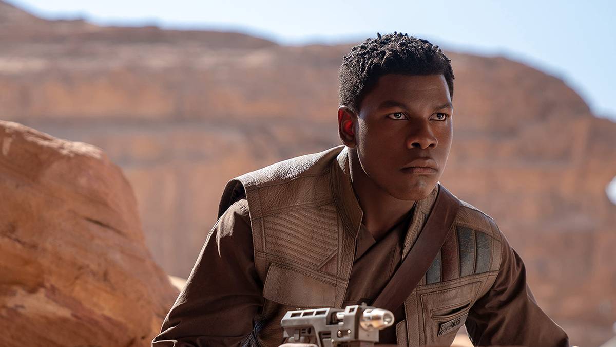 John Boyega Disney Star Wars meeting