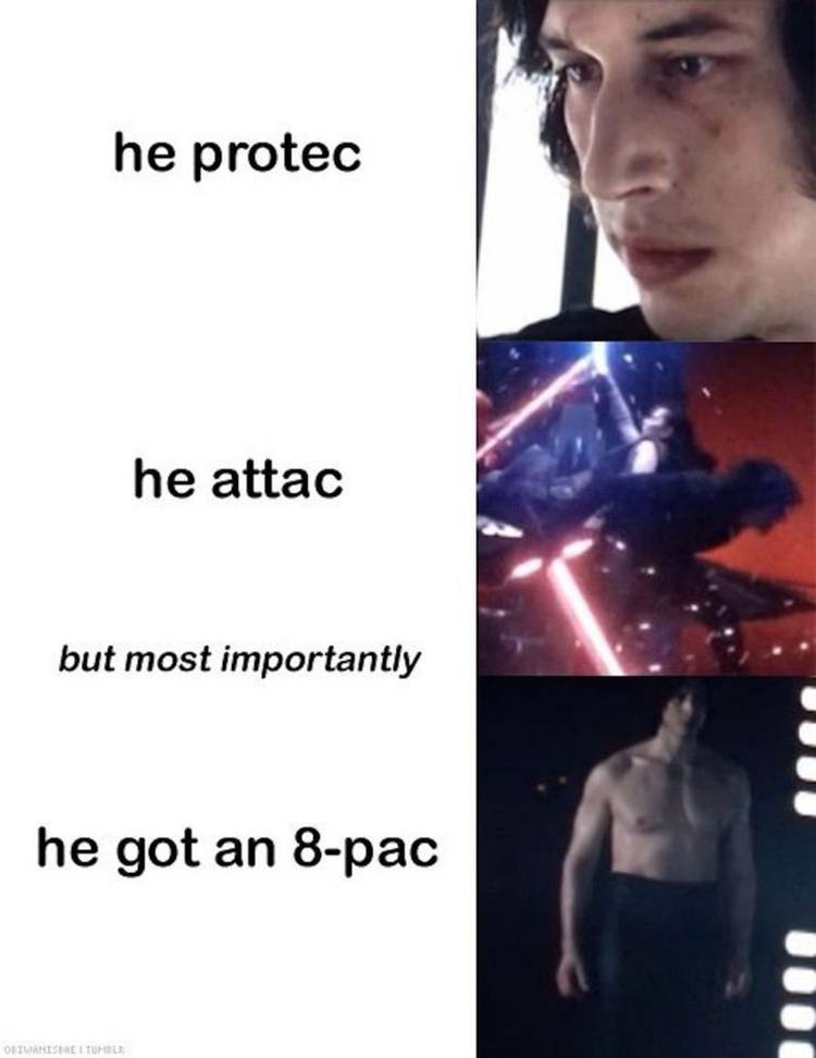 Star Wars Kylo Ren 8 Pack Meme