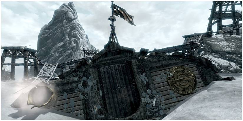 The Strange Vessel crashed on Moesring Pass