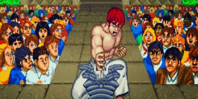 Arcade Street Fighter Strength Test