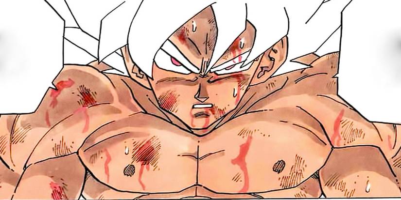 Super Saiyan Goku Red eyes