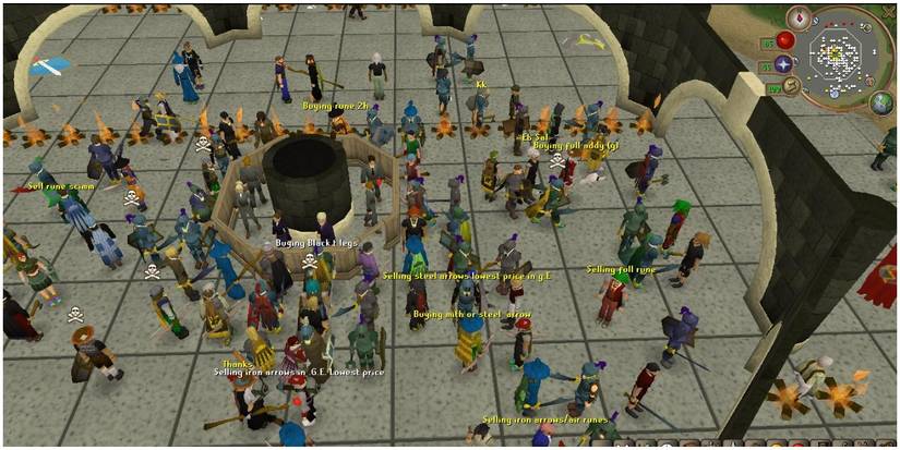 The Grand Exchange In Old School Runescape