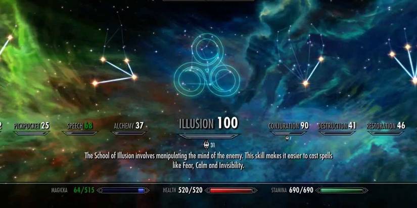 A Maxed Out Illusion Tree Selected