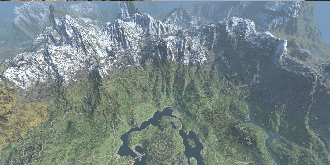 The Jerall Mountains - Skyrim Things About The Setting Players Dont Know
