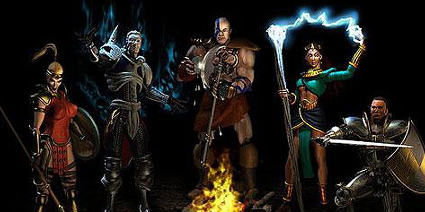 The cast of Diablo 2 - Diablo Nephalem Trivia