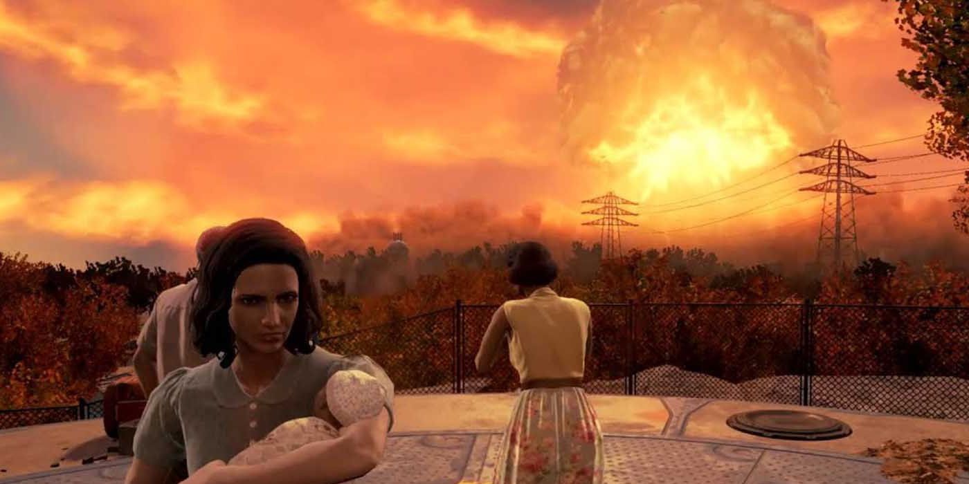 The thermonuclear blast in Fallout - Craziest Alternate History In Games