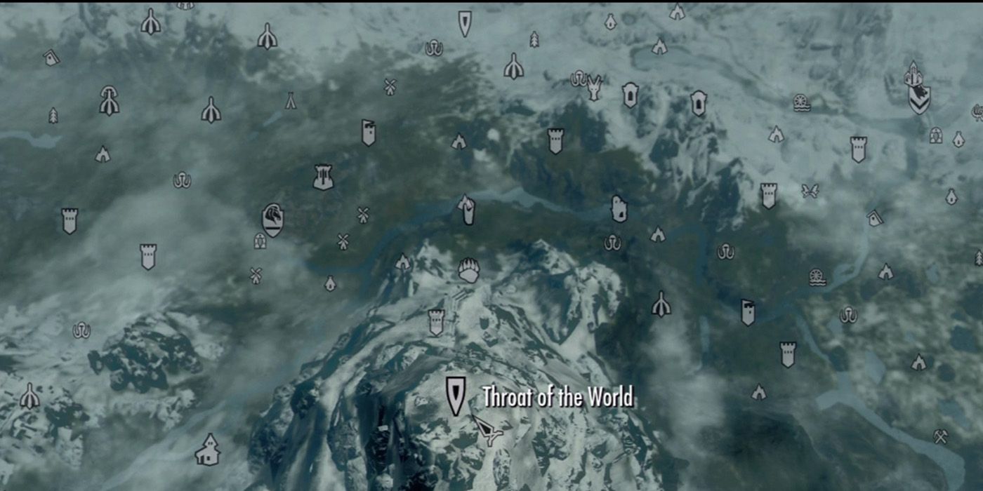 Throat of the World in Skyrim - Skyrim Things About The Setting Players Dont Know
