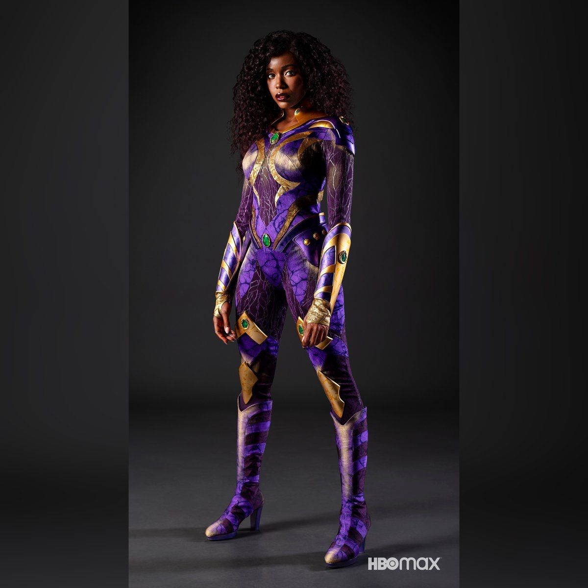 Titans Starfire Anna Diop HBO Max Suit photo
