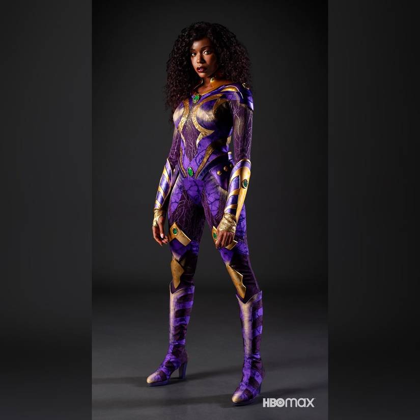 Titans Starfire Anna Diop HBO Max Suit photo