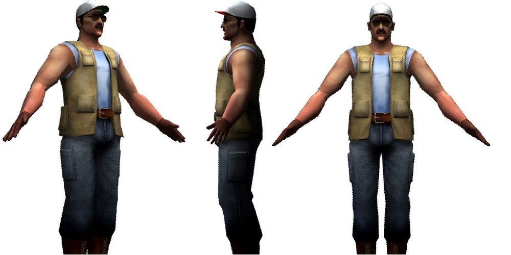 Tremors Video Game Character Model
