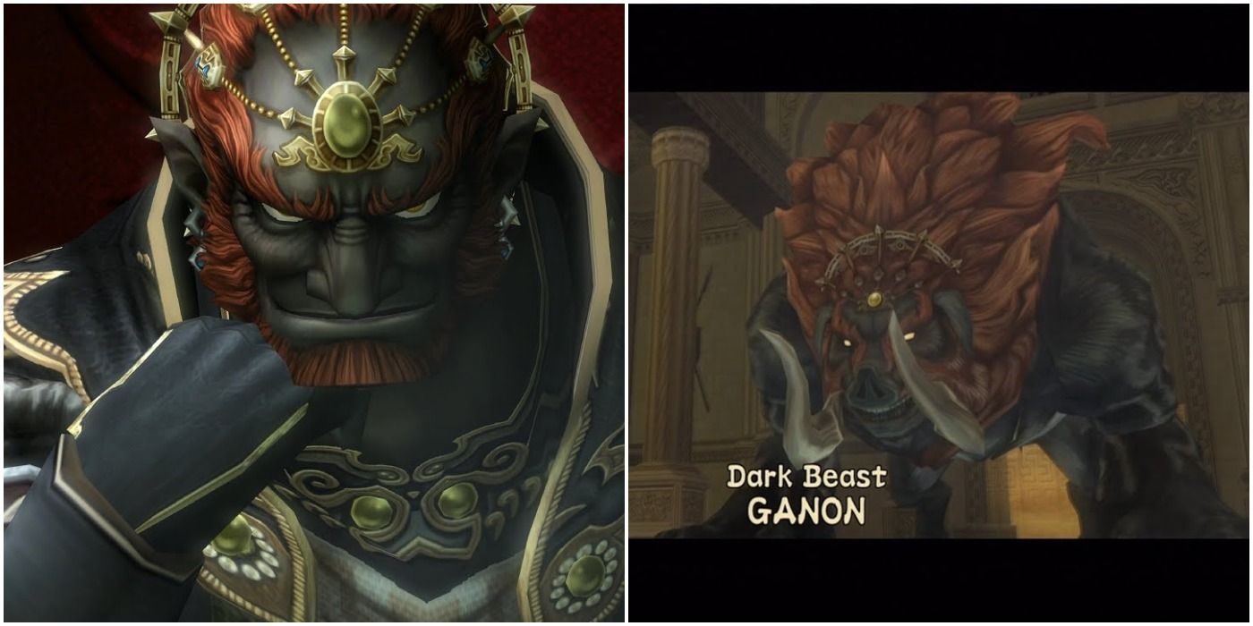 As such, the representations of both Ganon and Ganondorf are also both... 