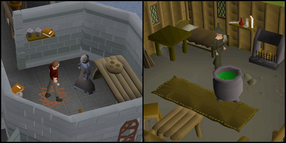 Screenshots From Two Old School Runescape Quests