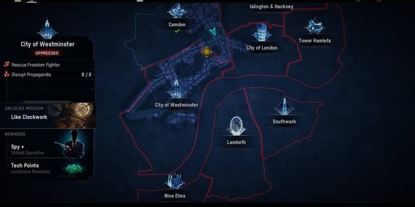 Clear the boroughs early in watch dogs legion