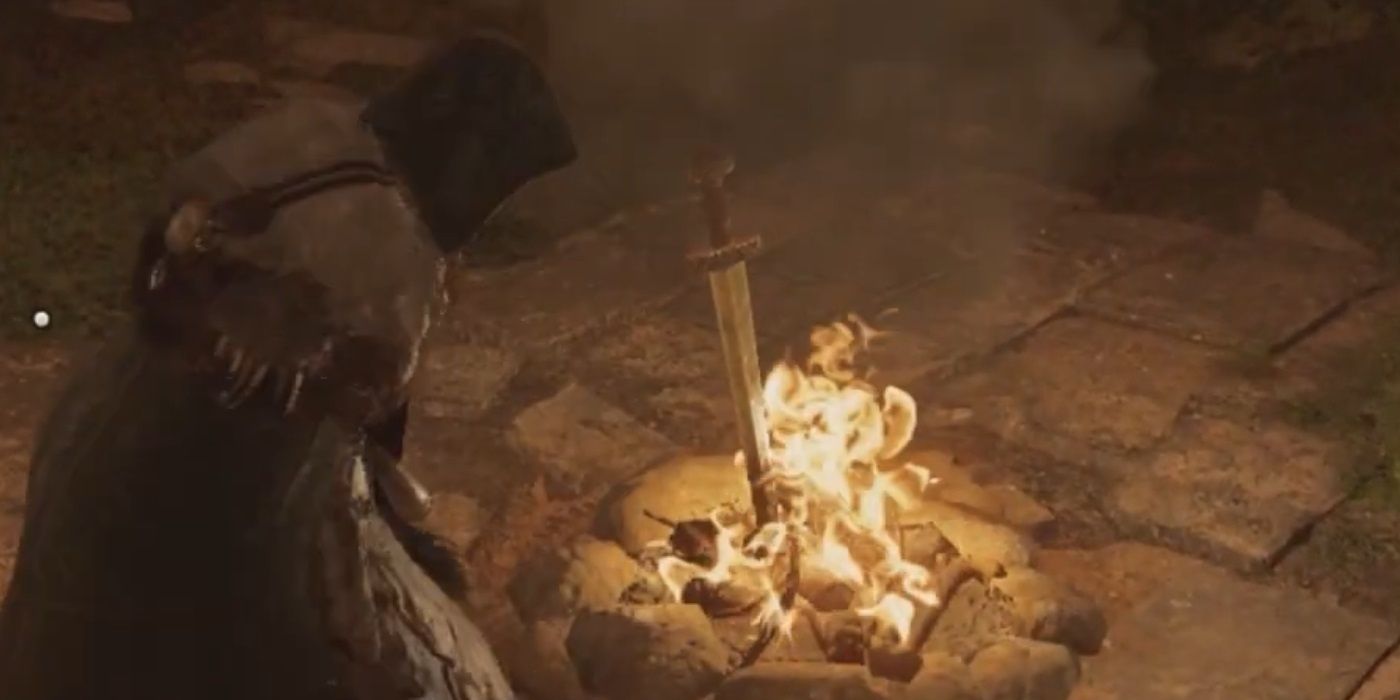 Assassins Creed Valhalla Dark Souls Bonfire
