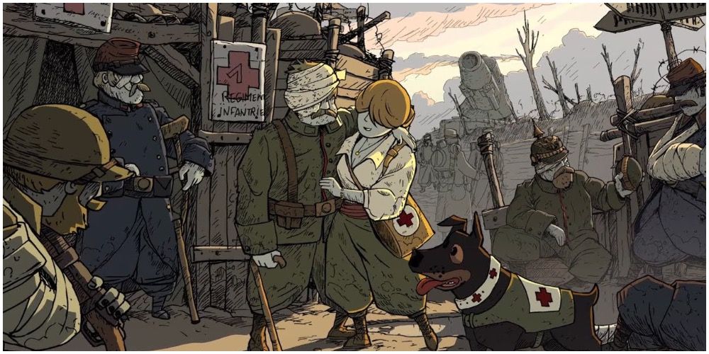 Artwork of Valiant Hearts- The Great War