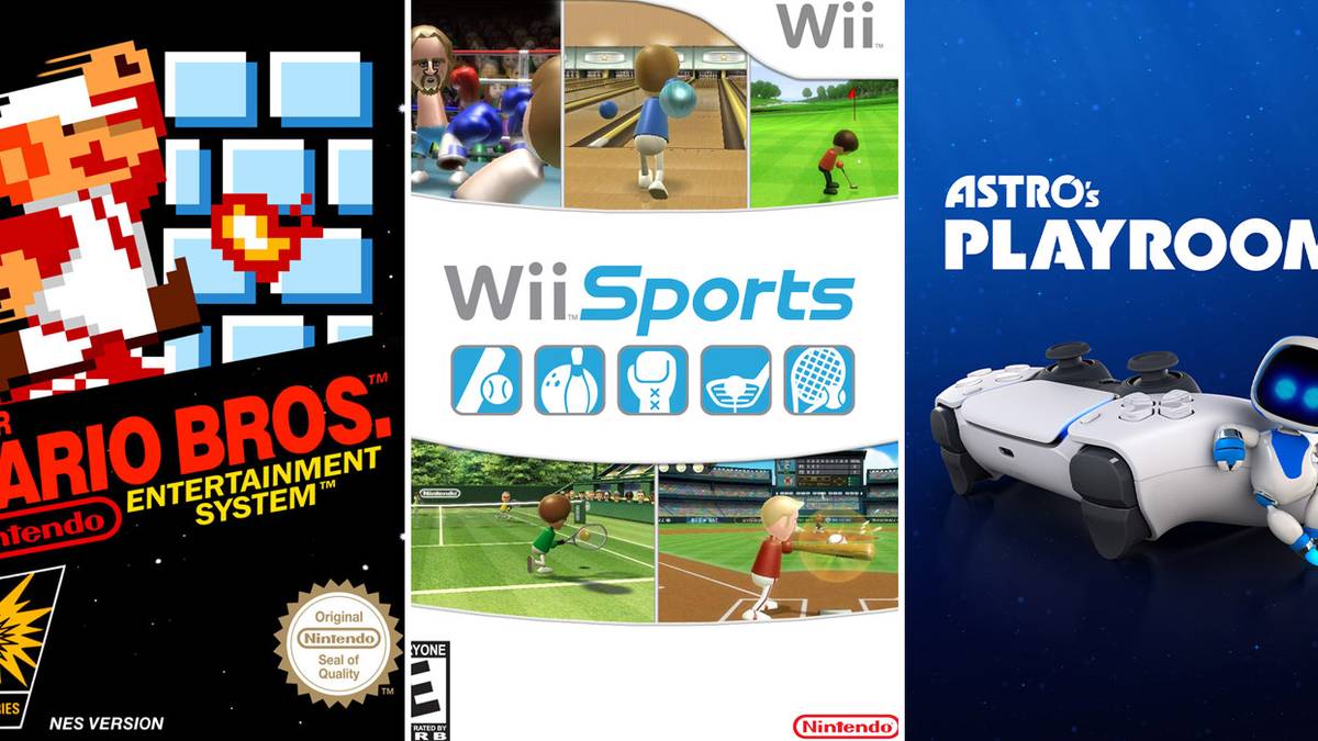 Video Game Pack In Titles Super Mario Bros Wii Sports Astros Playroom