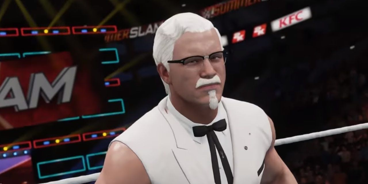 Colonel Sanders From WWE 2K18