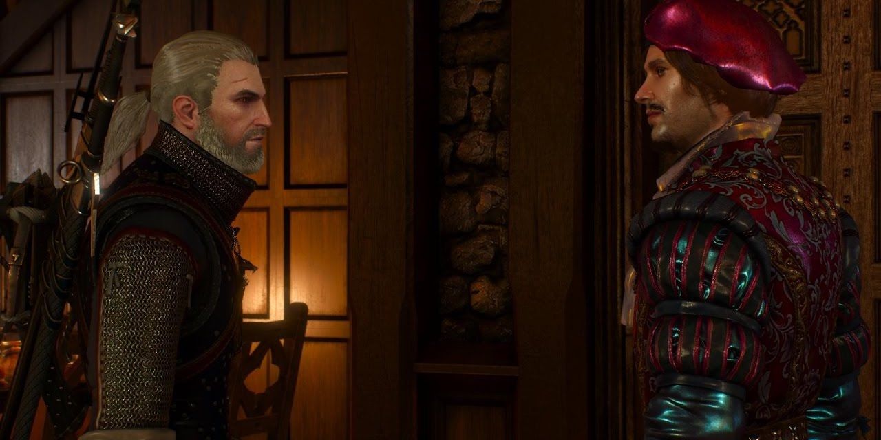 Witcher 3 Side Quest Geralt Dandelion Cabaret