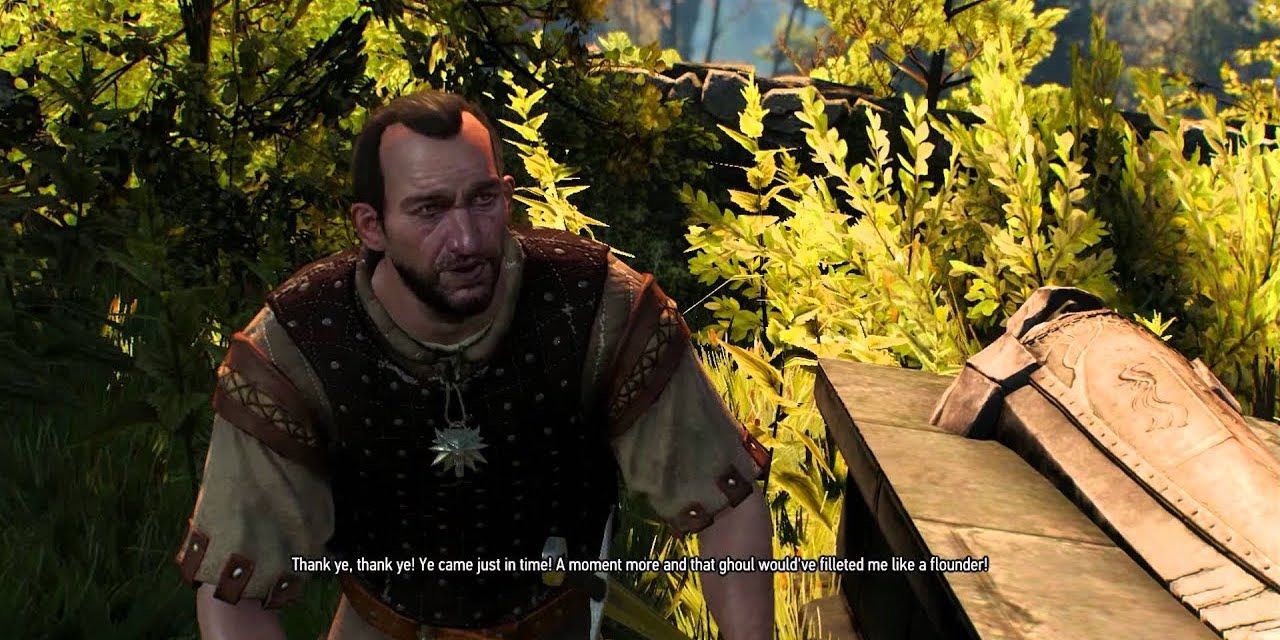 Witcher 3 Side Quest Geralt Wannabe Witcher