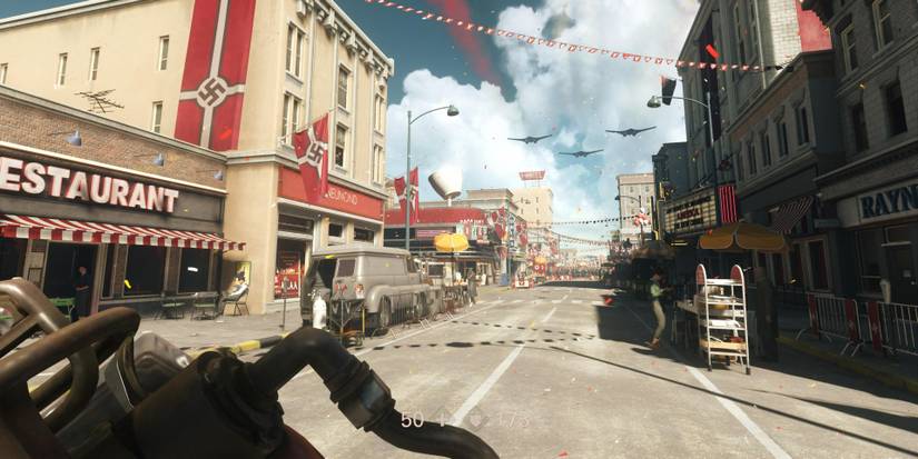 Switch Wolfenstein II New Colossus Market Chaos