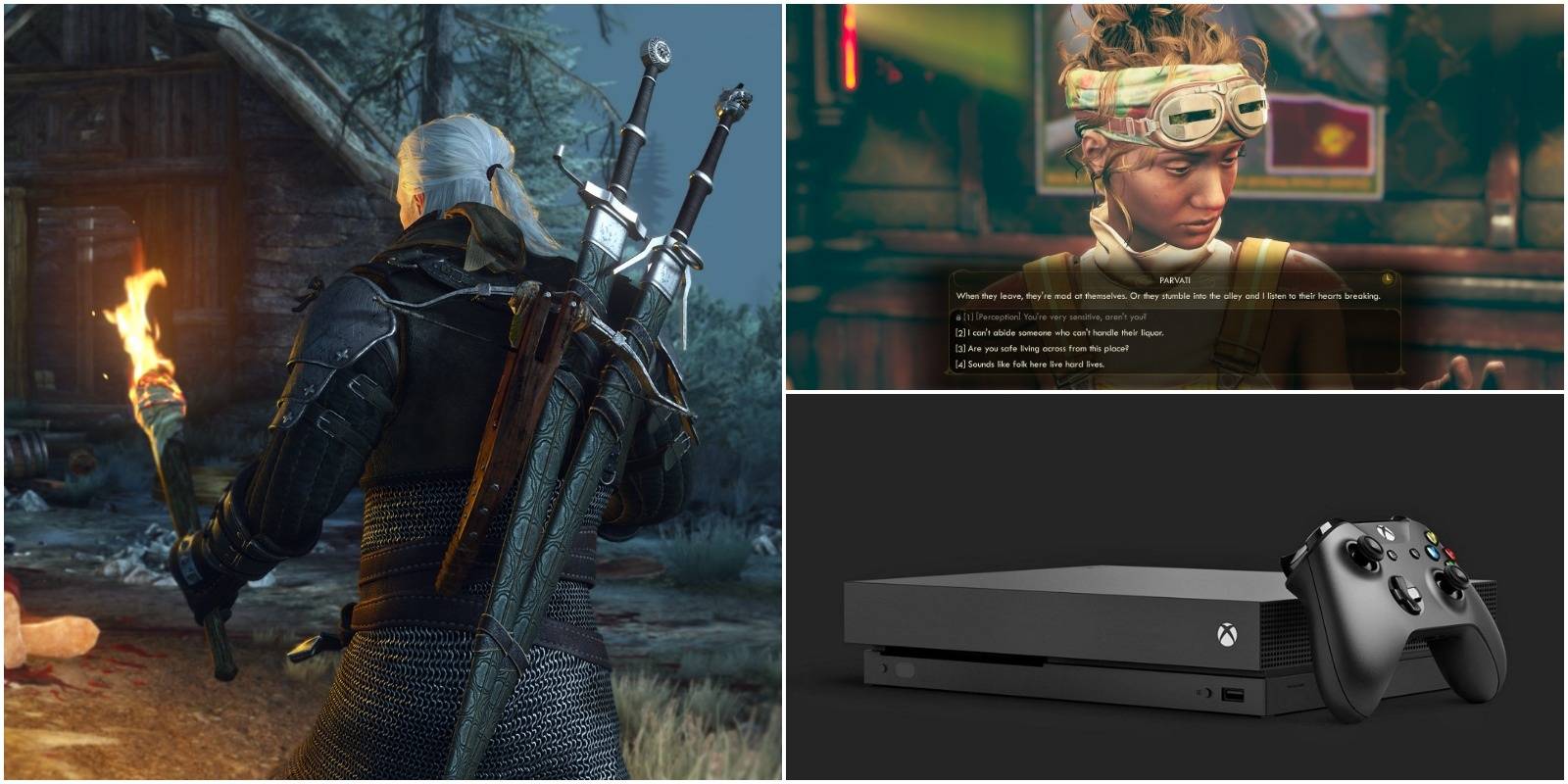 The Witcher, The Outer Worlds Xbox