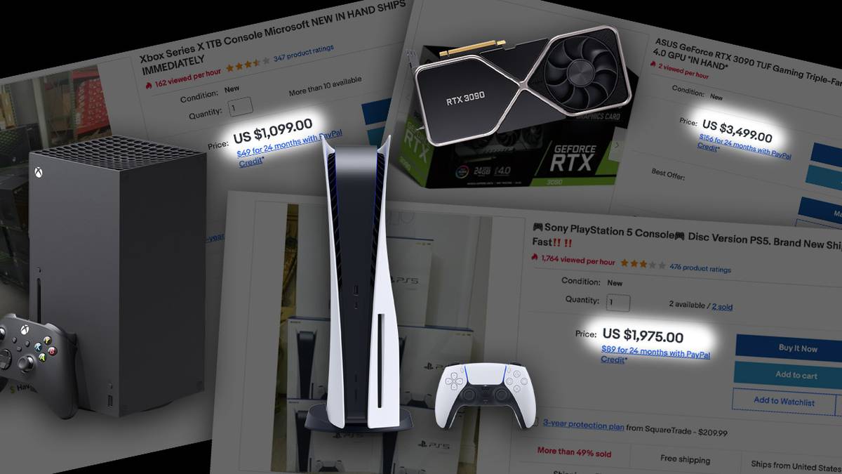 Xbox Series X PS5 Graphics Cards Price Scalping