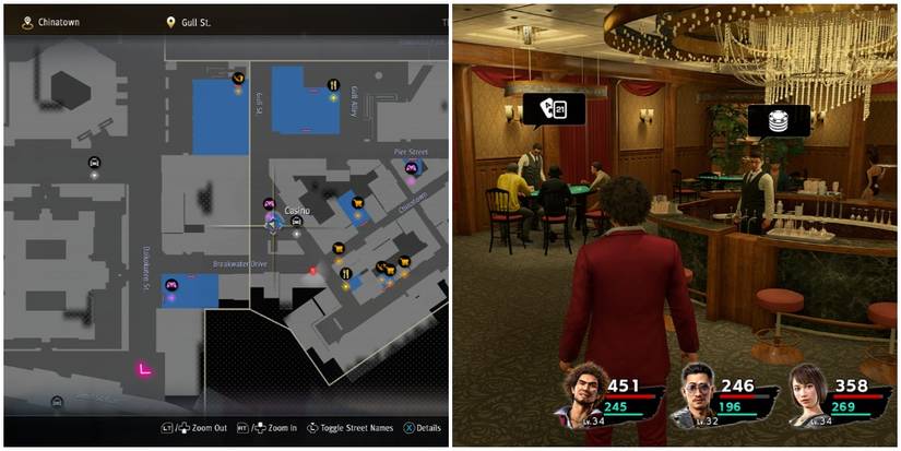 Yakuza Like a Dragon Secret Casino